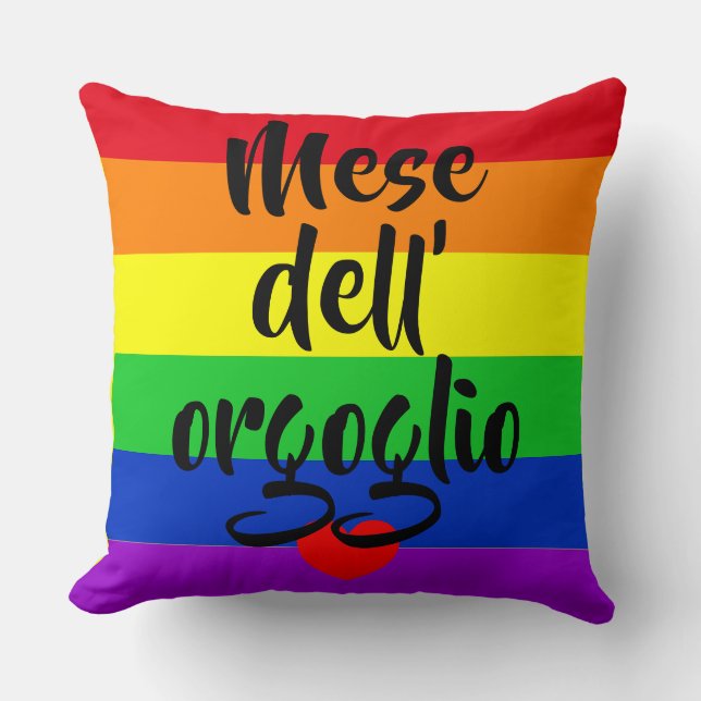 #LGBT #Liebe #pride #gay #lesbian #space #parade Kissen (Vorderseite)