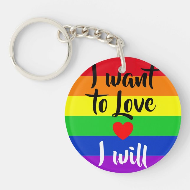 #LGBT #Liebe #pride #gay #lesbian #space #parade Schlüsselanhänger (Vorderseite)