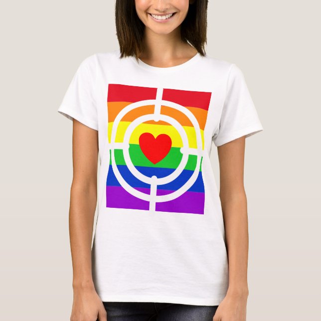 #LGBT #Liebe #pride #gay #lesbian #space #parade T-Shirt (Vorderseite)