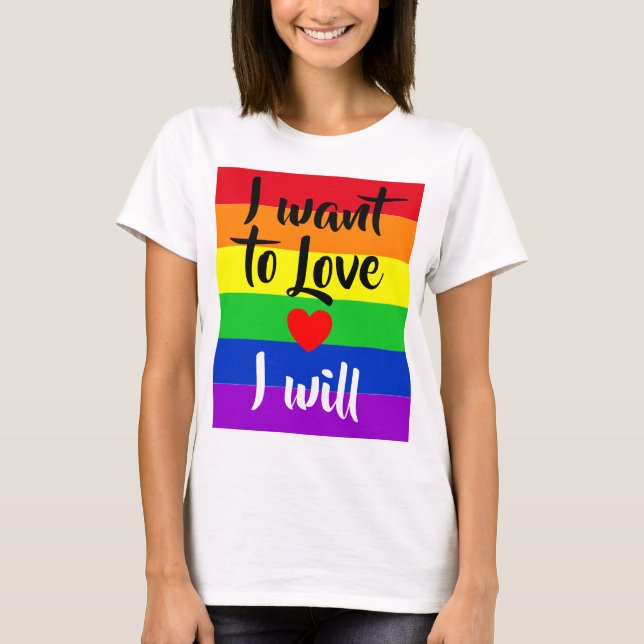 #LGBT #Liebe #pride #gay #lesbian #space #parade T-Shirt (Vorderseite)