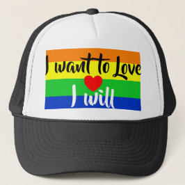 #LGBT #Liebe #pride #gay #lesbian #space #parade Truckerkappe