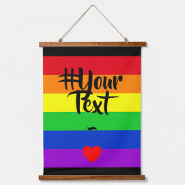 #LGBT #Liebe #pride #gay #lesbian #space #parade Wandteppich Mit Holzrahmen