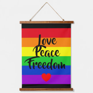 #LGBT #Liebe #pride #gay #lesbian #space #parade Wandteppich Mit Holzrahmen