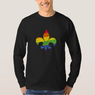 LGBT-Lilie-Pfadfinder für schwule Pfadfinder T-Shirt