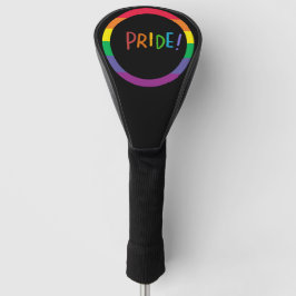 LGBT mit Regenbogen Golf Head Cover im Monat Headcover