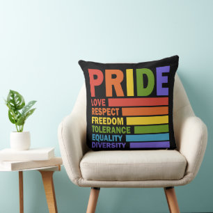 LGBT-Monat Stolz auf Schwule und Lesben Kissen