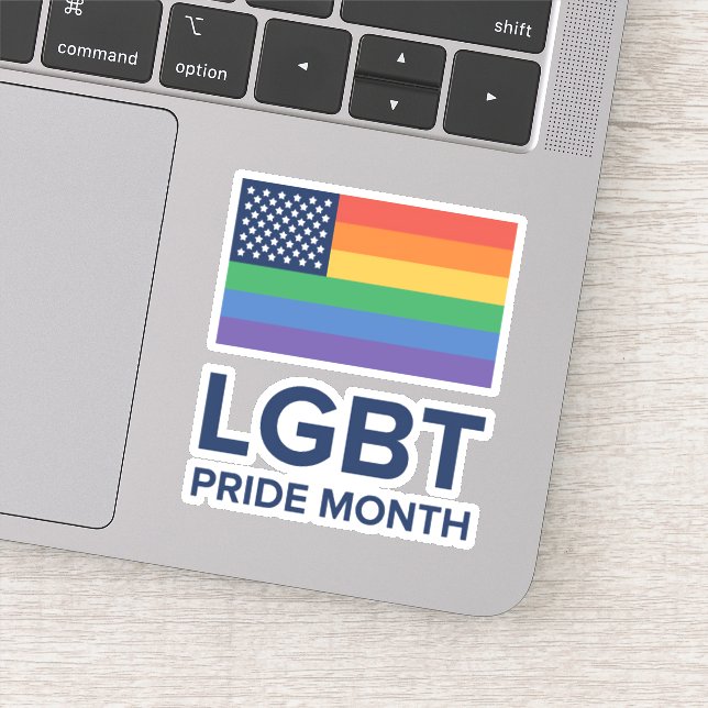 LGBT-Monat | Vereinigte Staaten Aufkleber (Detail)