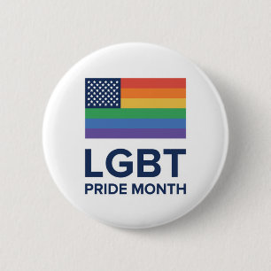 LGBT-Monat  Vereinigte Staaten Button