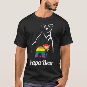 LGBT Papa Bear Gay Pride Gleichberechtigung T-Shirt