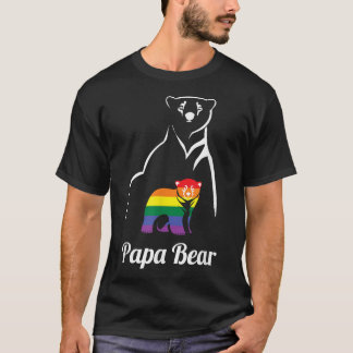 LGBT Papa Bear Gay Pride Gleichberechtigung T-Shirt