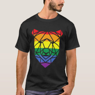 Lgbt Papa Mens Gay Pride Monat - Geometrisches Gay T-Shirt