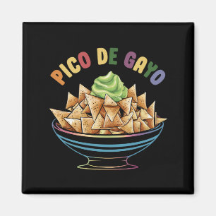 LGBT Pico De Gayo Lustige Gay Pride Regenbogen Magnet