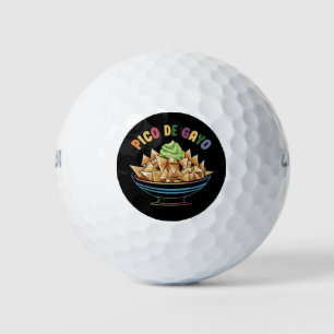 LGBT Pico De Gayo Lustige Schwule Pride Regenbogen Golfball