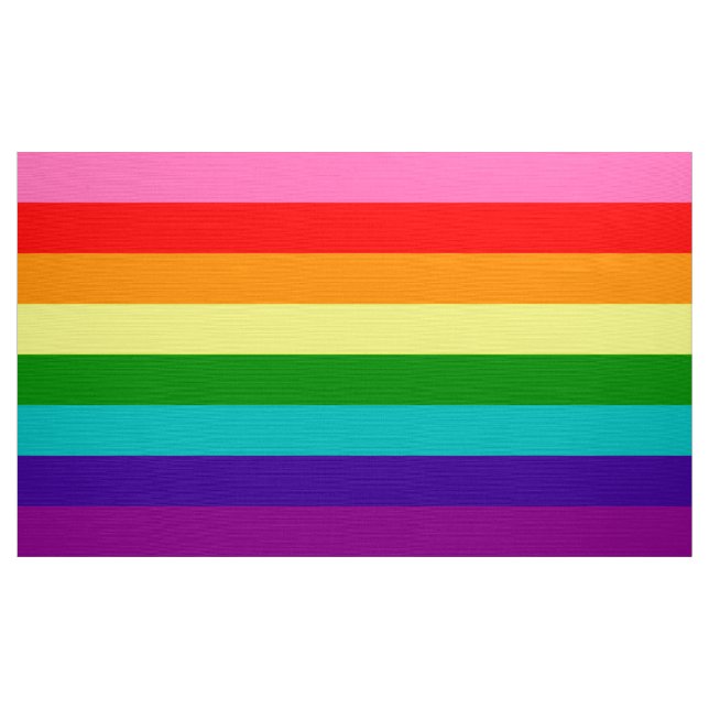 LGBT PRIDE (1977 Historisch) Stoff (Yard (91,4 cm))