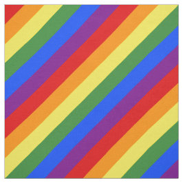 LGBT Pride Diagonal Rainbow Stripmuster Stoff