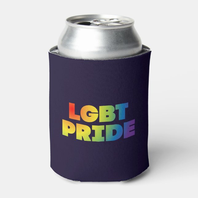 LGBT PRIDE DOSENKÜHLER (Kanne Vorderseite)