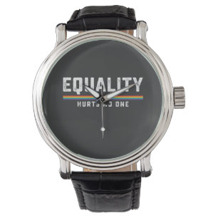 LGBT Pride Equality schadet keinem Schwulen und Le Armbanduhr