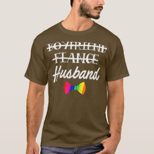 LGBT Pride Gay Junggesellenabschied Freund Verlobu T-Shirt