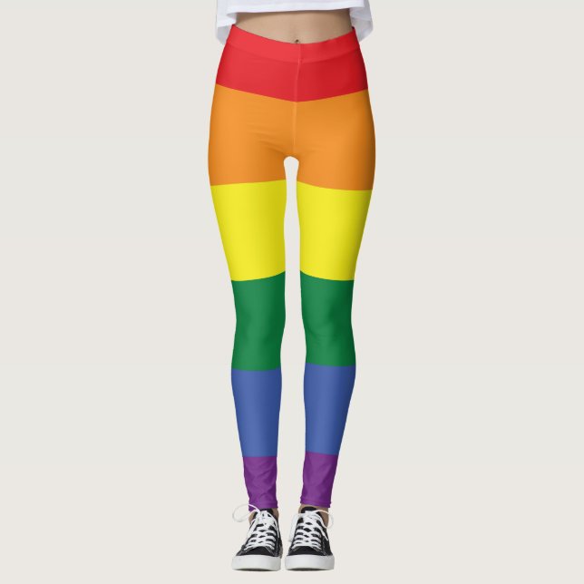 LGBT-Pride-Leggings Leggings (Vorderseite)