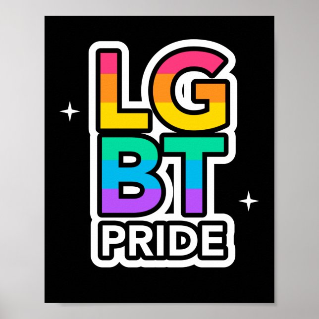 LGBT+PRIDE. Liebe Poster (Vorne)