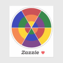 LGBT Pride Modern Geometric Rainbow