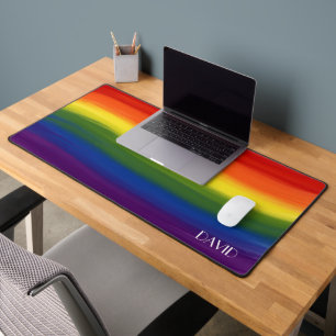 LGBT Pride Monat Gay Lesbisch Bisexuelle Transgend Schreibtischunterlage