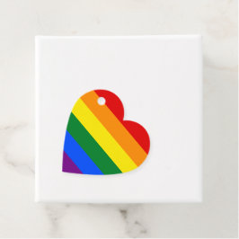 LGBT Pride Rainbow Geschenkanhänger
