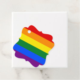 LGBT Pride Rainbow Geschenkanhänger