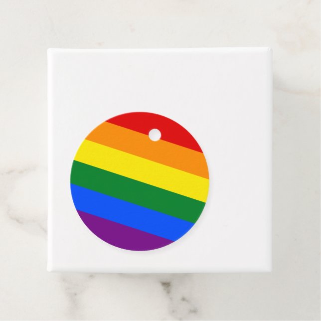 LGBT Pride Rainbow Geschenkanhänger (Beispiel)