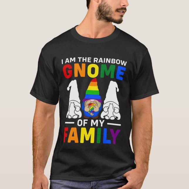 LGBT Pride Rainbow Ich bin der Regenbogenknochen m T-Shirt (Vorderseite)