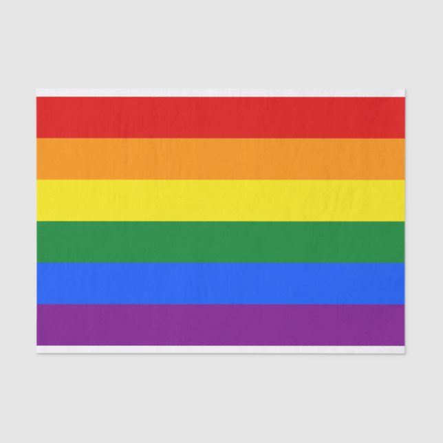 LGBT Pride Rainbow Seidenpapier (Vorderseite)