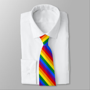 LGBT PRIDE Regenbogen-Halstuch Krawatte