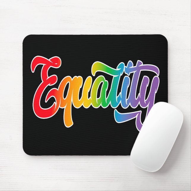 LGBT-Pride-Regenbogenflagge Mousepad (Mit Mouse)