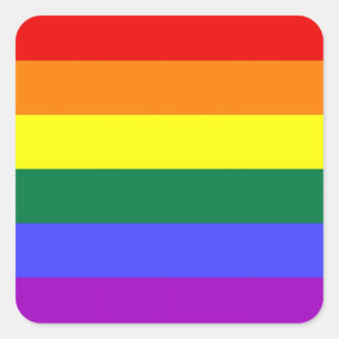 LGBT Pride Stickers (Square)