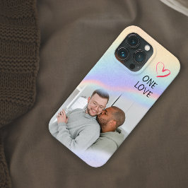 LGBT Prix 1 Liebe farbiges Rainbow-Foto Case-Mate iPhone Hülle