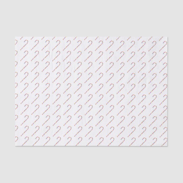 LGBT+ Prix Candy Cane Tissue Seidenpapier (Vorderseite)