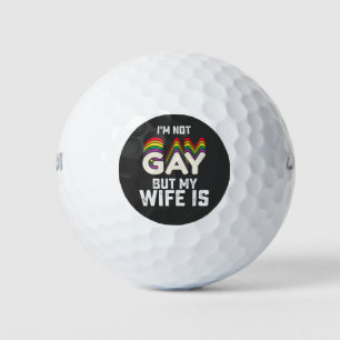 LGBT Prix ist nicht schwul, aber meine Ehefrau ist Golfball