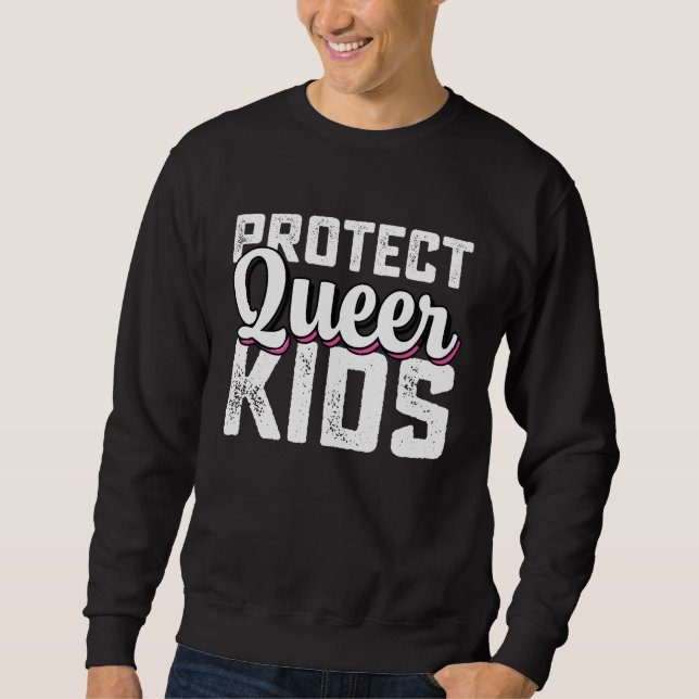 LGBT Prix Schützen Quee Kinder Sweatshirt (Vorderseite)