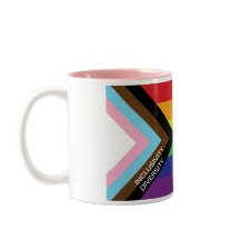 LGBT Progress Pride Rainbow-Flag mit benutzerdefin