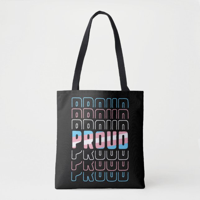 LGBT Proud Transgender Gay Lesbian Pride Monat Tasche (Vorderseite)