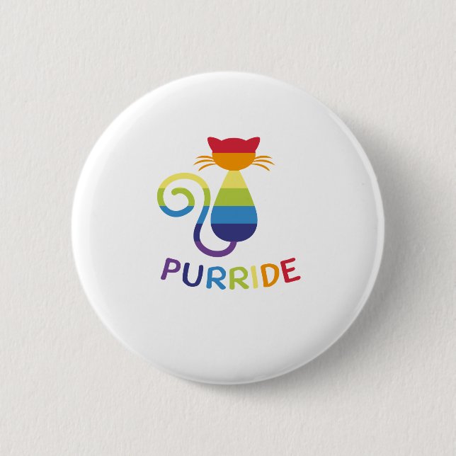 Lgbt Purride homosexuelle lesbische Button (Vorderseite)
