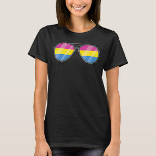 LGbt Que Pansexuality Flag Sonnenbrille Pan Pride T-Shirt