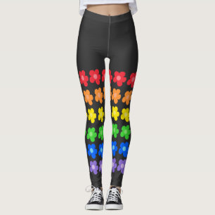 LGBT Rainbow Blume Gay Pride Freiheit und Gleichhe Leggings
