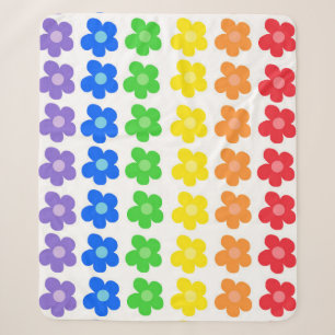 LGBT Rainbow Blume Gay Pride Freiheit und Gleichhe Sherpadecke