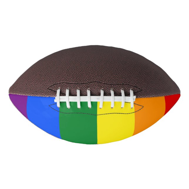 LGBT Rainbow Gay Pride Flag Football (Vorderseite)