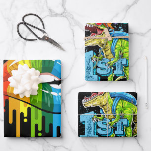 LGBT Rainbow Lip Gay Pride Geschenkpapier Set