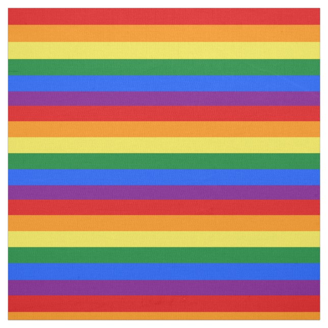 LGBT Rainbow Pride Flag Stoff (Muster)