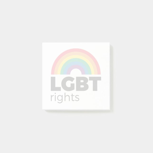 LGBT-Rechte Post-it Klebezettel (Vorderseite)