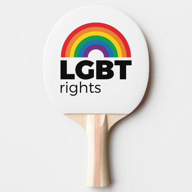 LGBT-Rechte Tischtennis Schläger (Vorderseite)