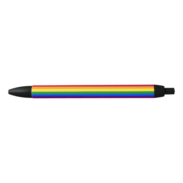 LGBT Regenbogen-Gay Pride-Flagge Kugelschreiber (Vorderseite)